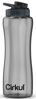 32oz. Black Tint Plastic Cirkul Bottle & Comfort-Grip Lid